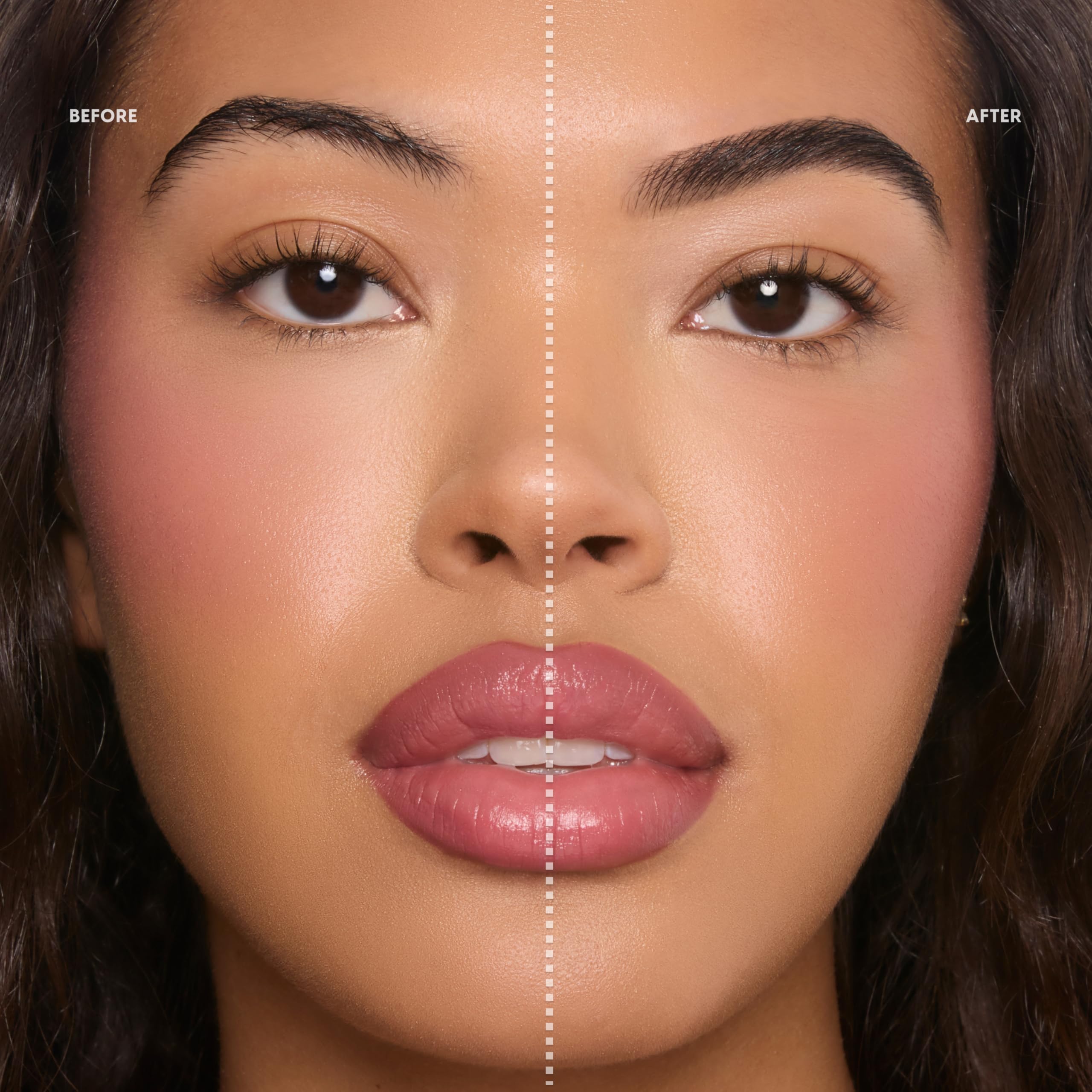 ColourPop Brow Boss clear gel demonstrating 24-hour waterproof hold.