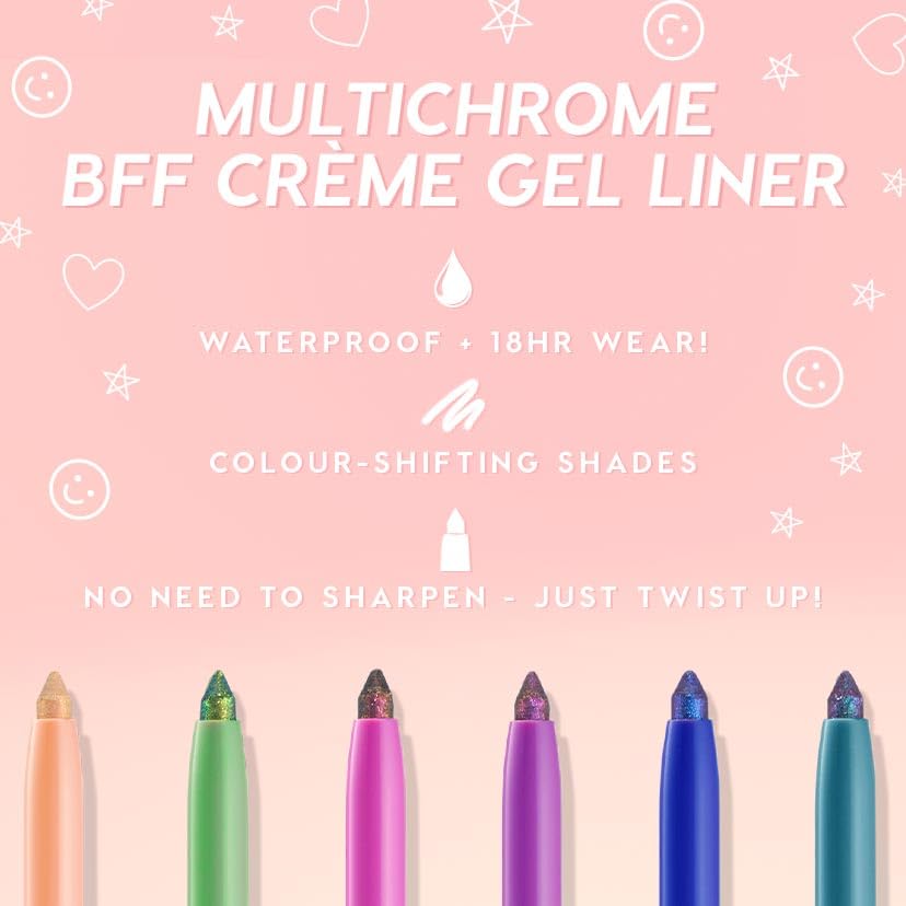 ColourPop Crème Gel Waterproof Eyeliner durabilidad de 18 horas en la vista