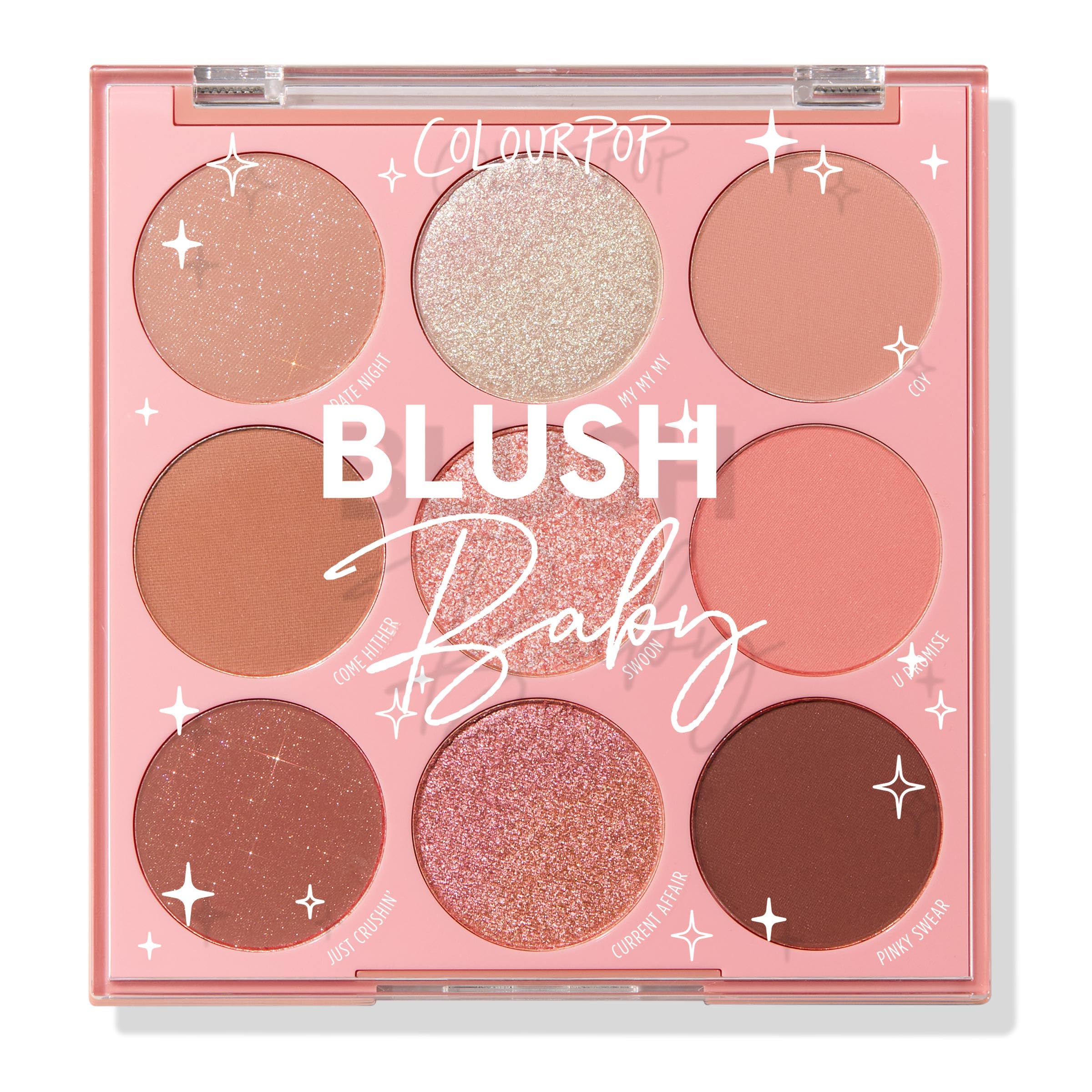 ColourPop paleta con acabado mate y metalizado para looks versátiles