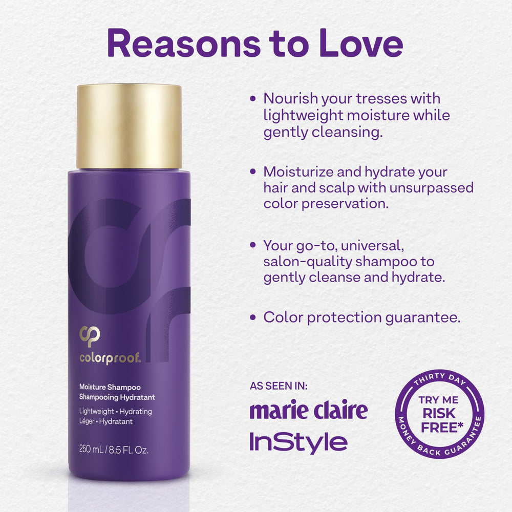 ColorProof Moisture Shampoo with hyaluronic acid for moisture retention