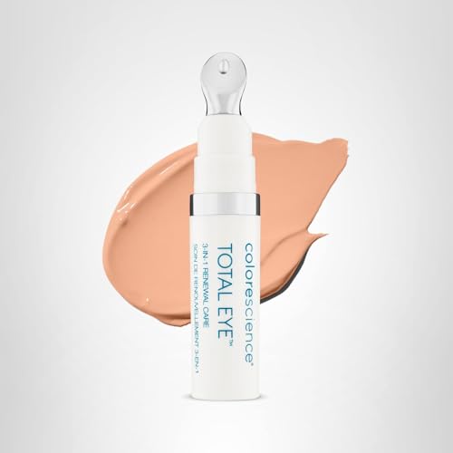 Colorescience Total Eye 3-in-1 Renewal Therapy bottle beside mineral sunscreen ingredients