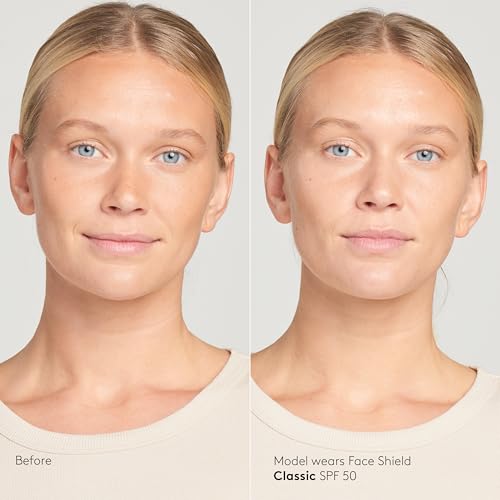 Swatch of Colorscience shield showing hydrating mineral coverage on skin