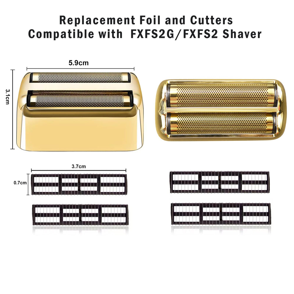 Colorski hypoallergenic gold foil for FXFS2G shavers, smooth and irritation-free results.