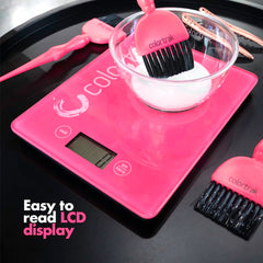 Compact 8x6.5-inch footprint fits color trays and stations.