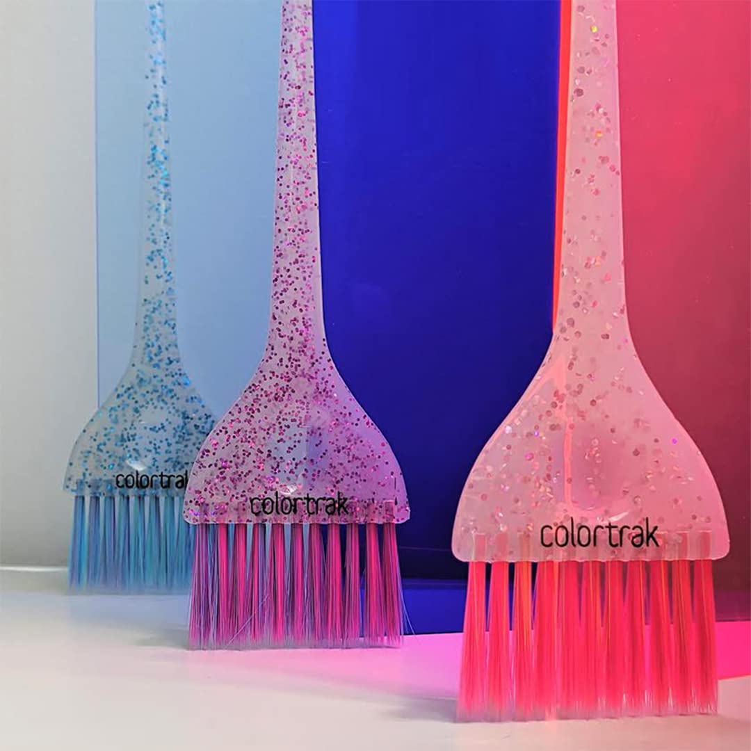 Colortrak ergonomic thumb-indent handle reduces hand fatigue during coloring.