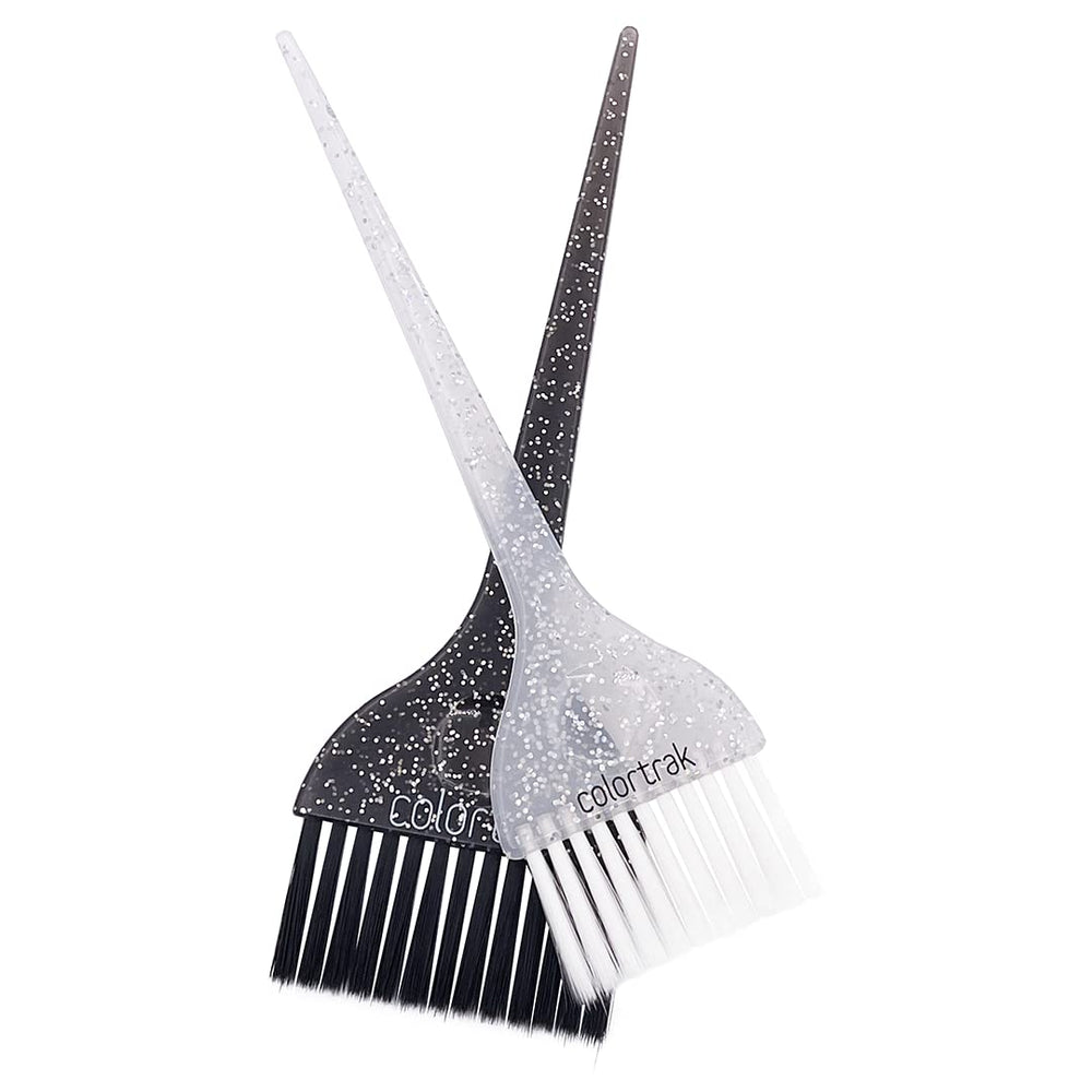 Colortrak Galaxy Glitter 2-5 inch soft-bristle brush for precise color application