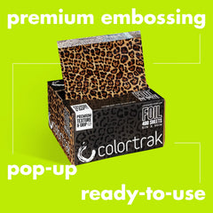 Colortrak pre-cut sheets streamline busy salon workflows during color applications.