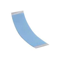 Coloryoung blue lace-wig tape in use along the scalp line for secure wear.