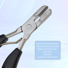 Coloryoung Fusion Hair Extension Crusher crushing teeth for secure grip