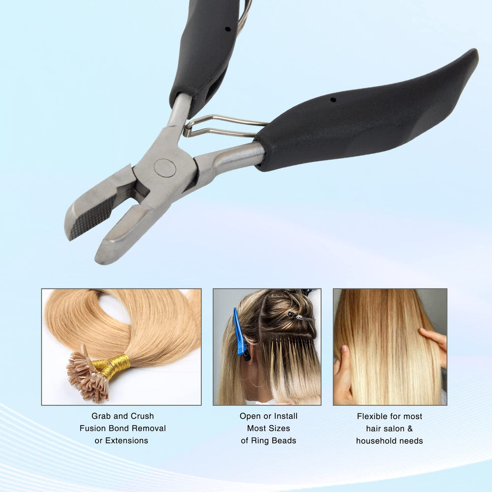 Coloryoung Fusion Hair Extension Crusher weighs 78g for balanced handling
