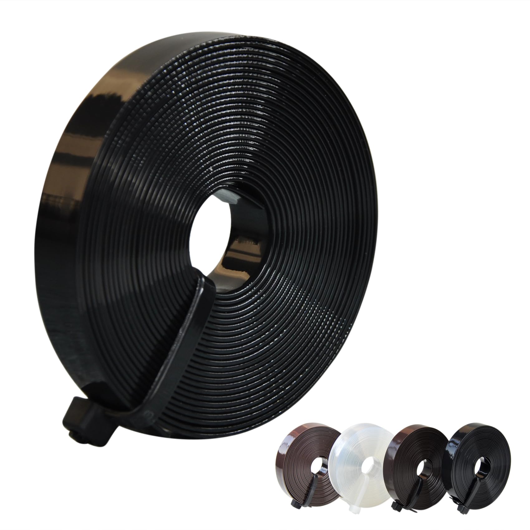 ColorYoung keratin glue bottle and 3m roll for secure heat-bond hair extensions.
