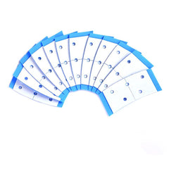 Coloryoung toupee adhesive base with hole protects your hairpiece during wear.