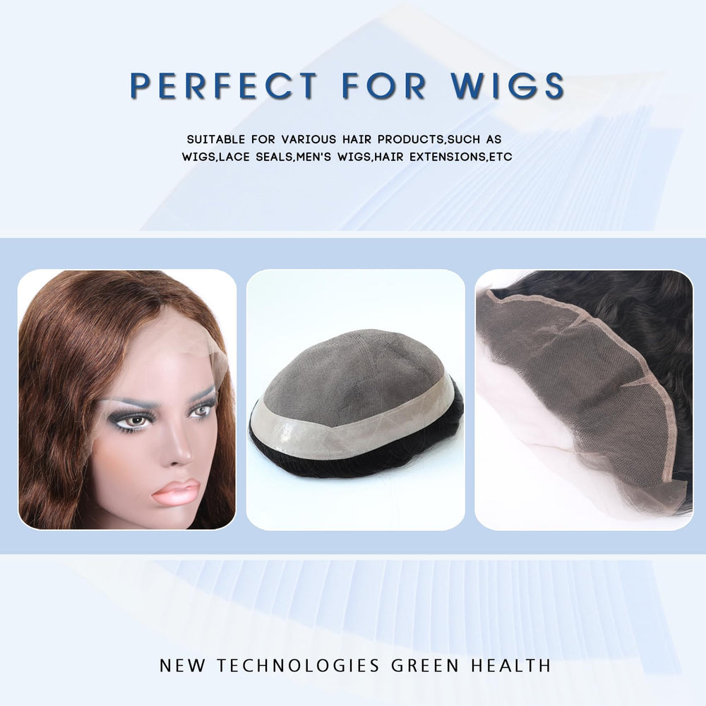 Coloryoung skin-friendly adhesive helps keep the wig secure during activities.
