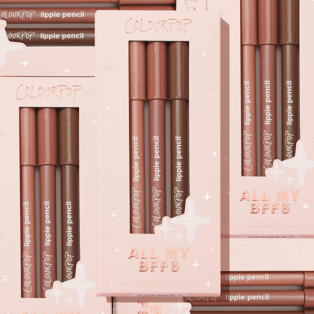 Mantenimiento del afilado en ColourPop All My BFFs Lippie Lapiz Kit para precisión.