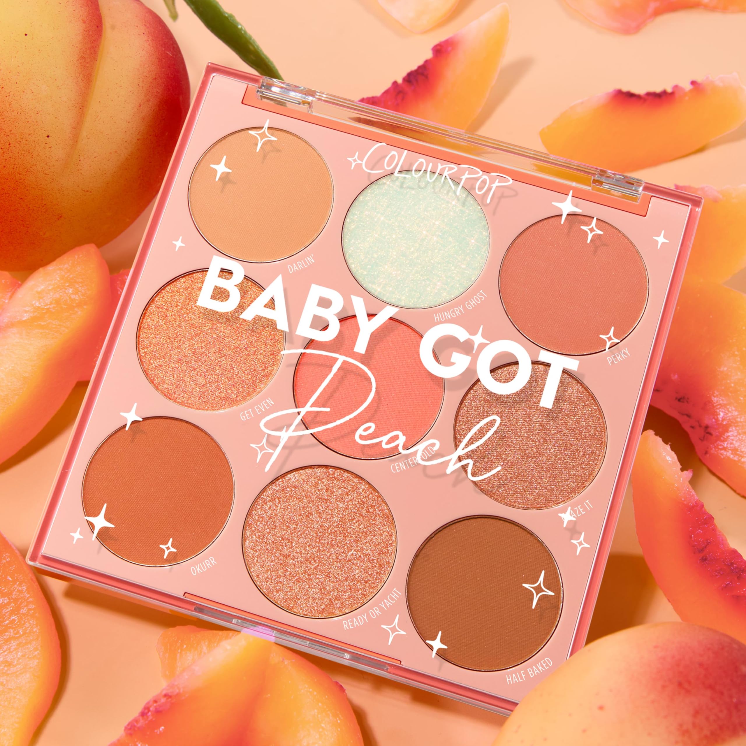 ColourPop Baby Got Peach: tonos versátiles para look diario y nocturno suave
