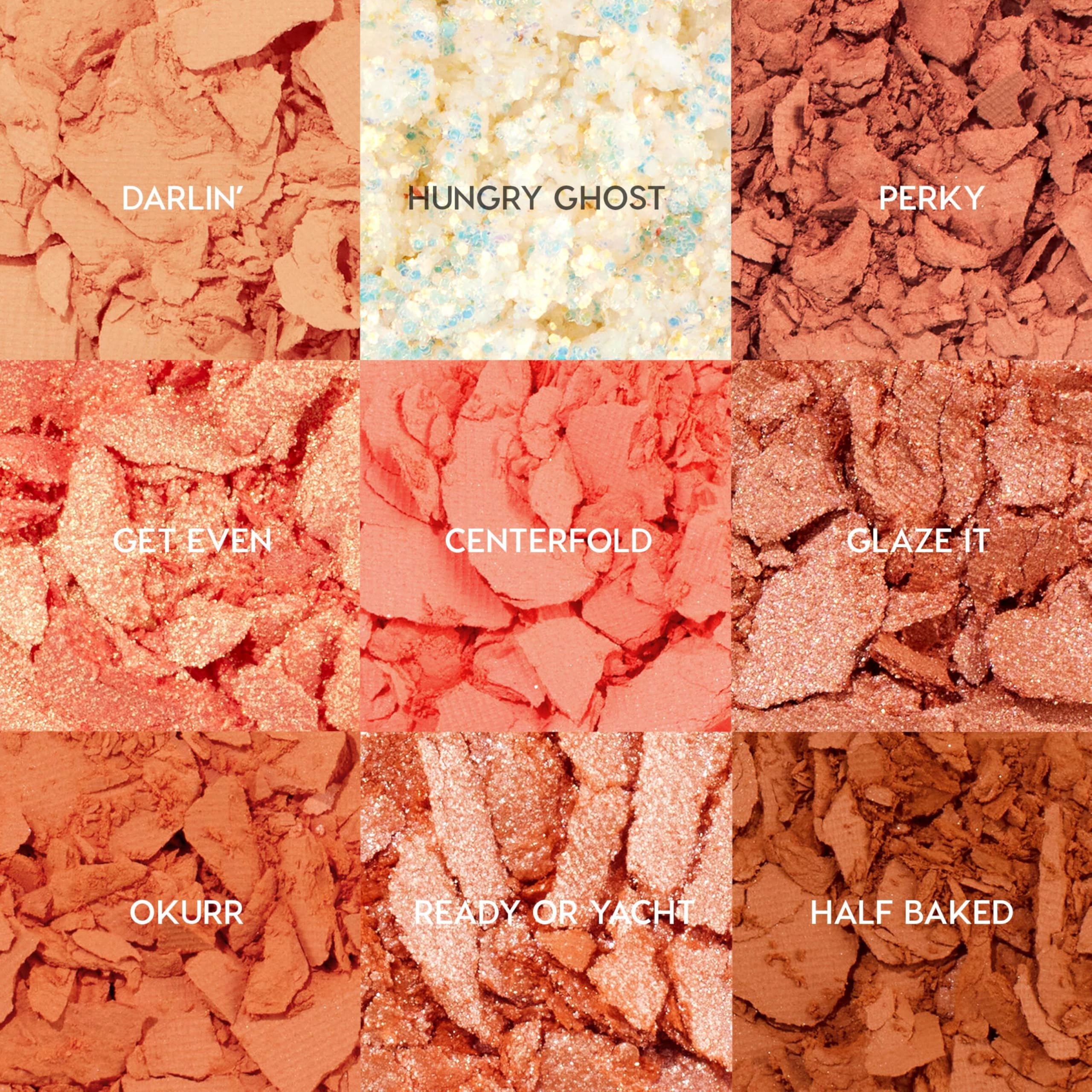 ColourPop Baby Got Peach: sombras metalicas y destellos para toques luminosos