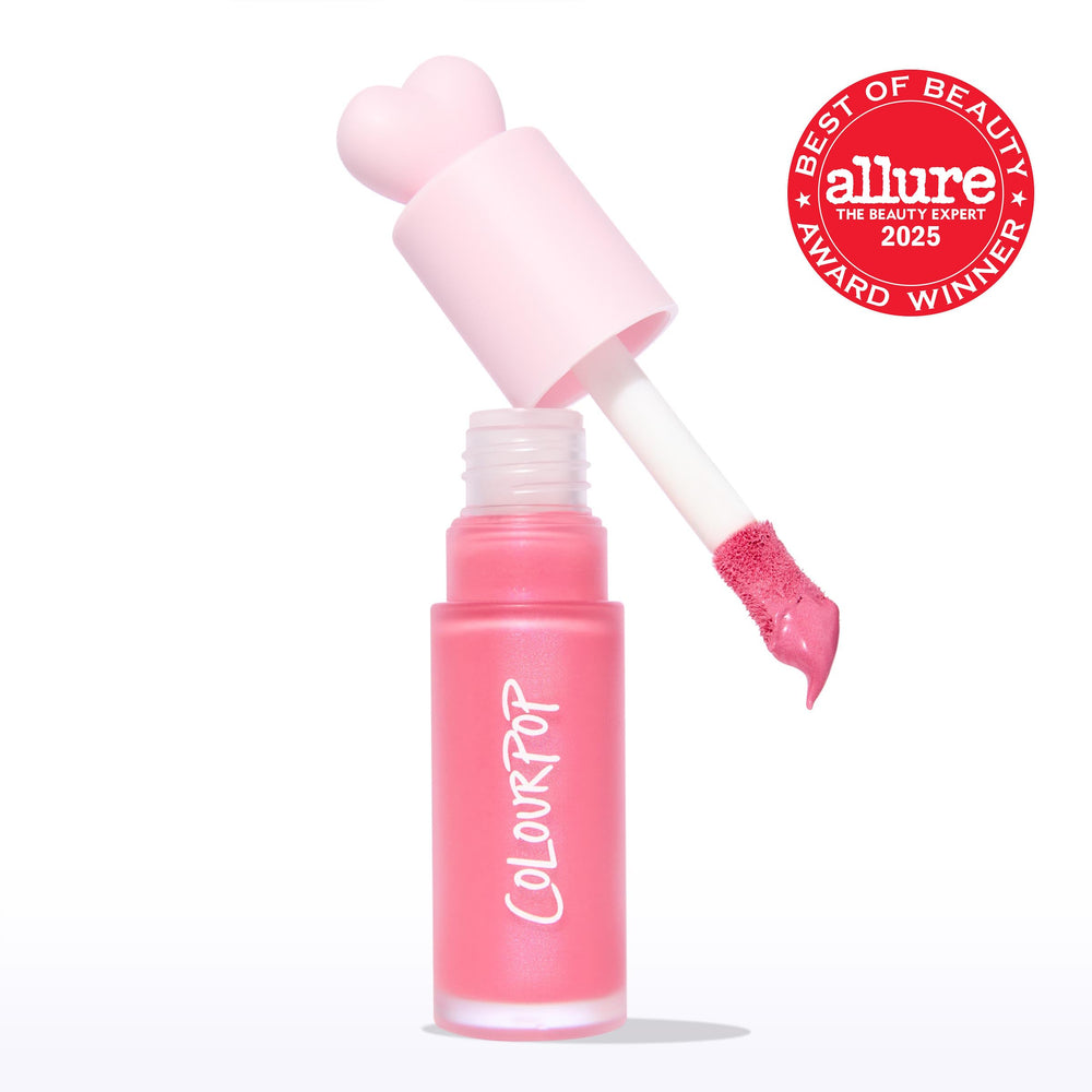 ColourPop blush líquido acabado perlado que realza la luz de las mejillas.