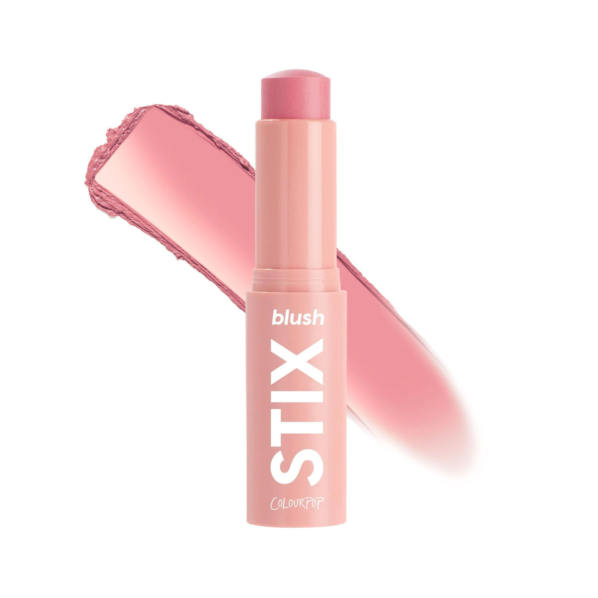 ColourPop Blush Stix aplicado suavemente en la mejilla para un look natural