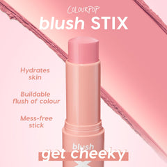 ColourPop Blush Stix tono Cool It realza un rubor fresco