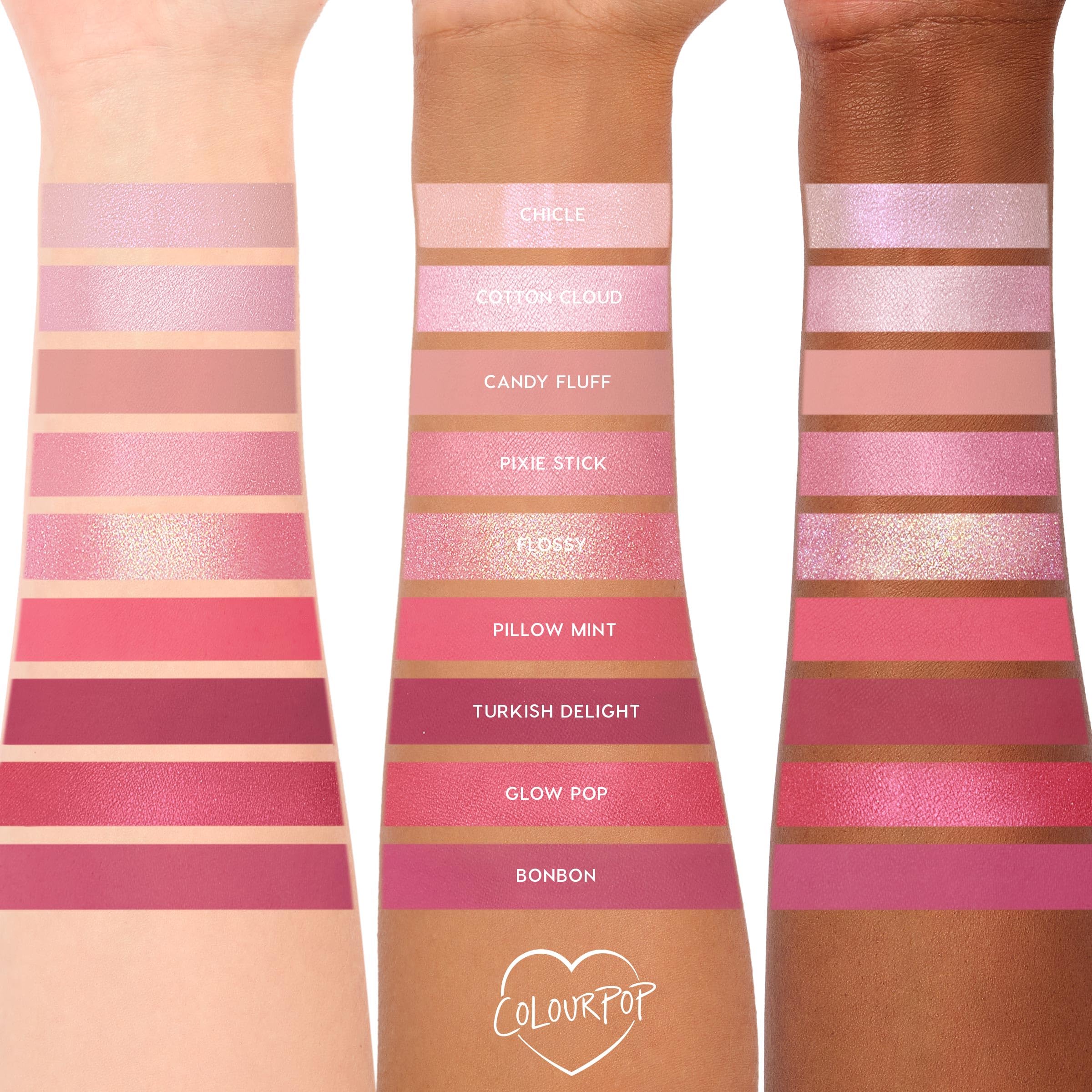 ColourPop Cloud Spun: aplicación suave y difuminada.