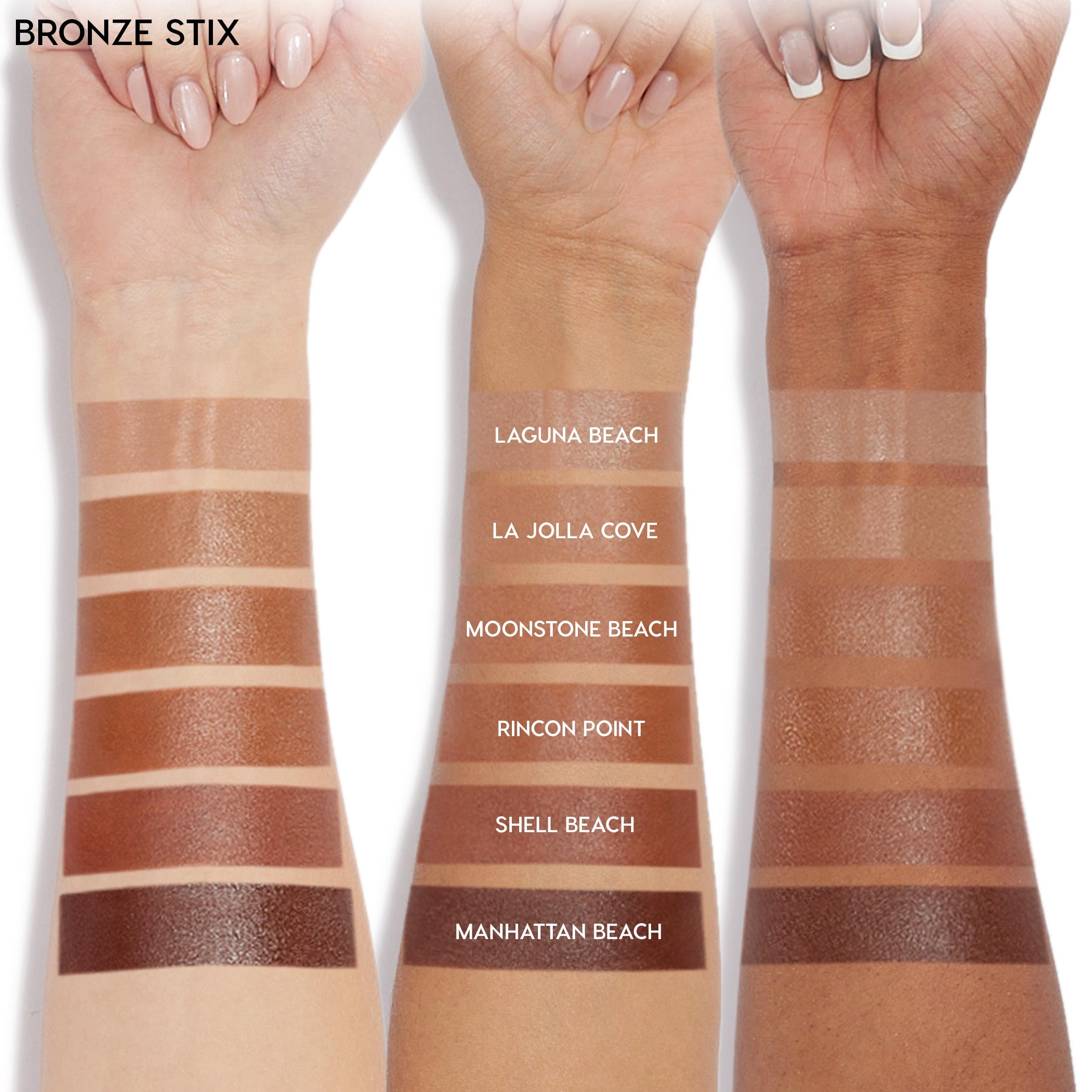 ColourPop Cream Bronzer Stick on the chin for balanced glow