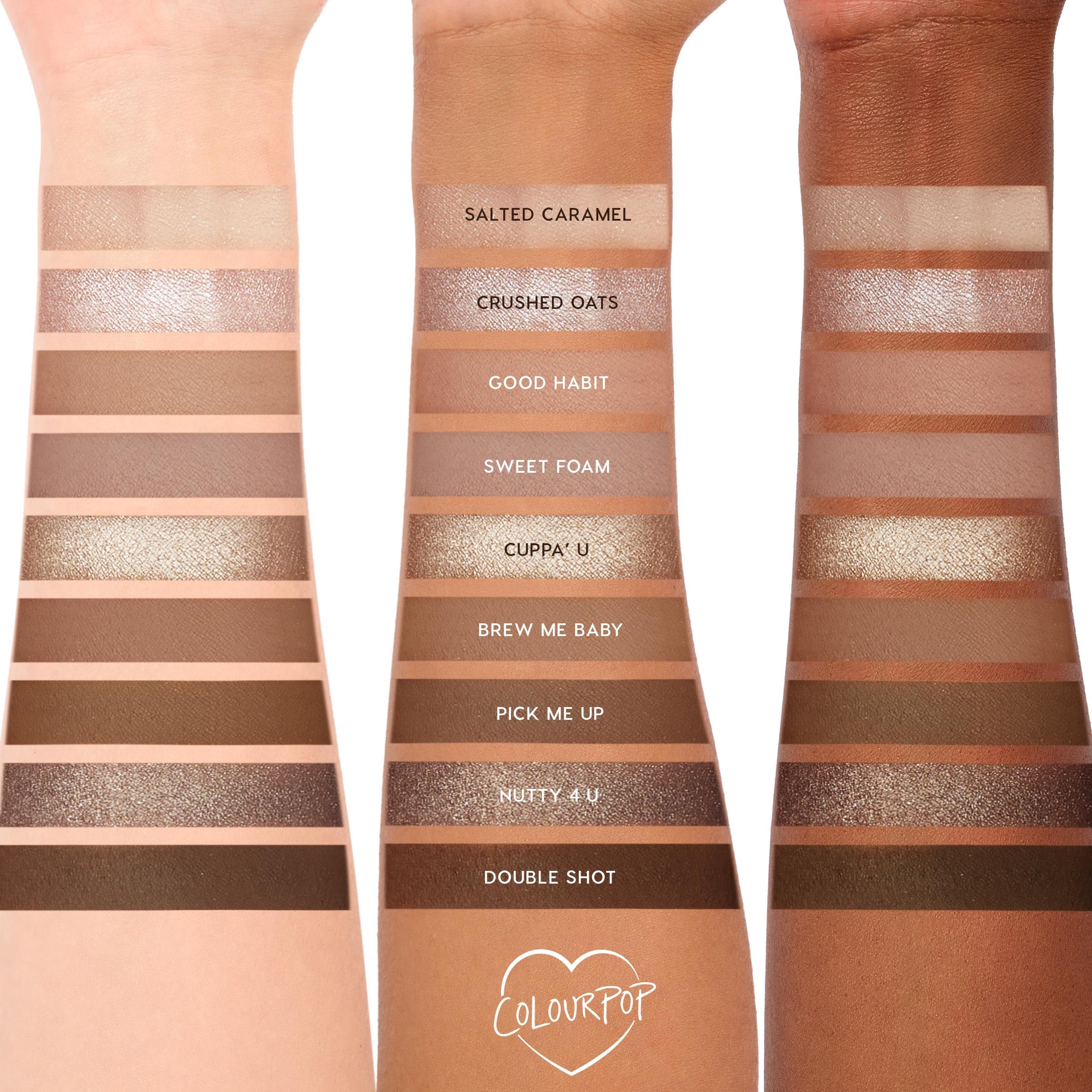 ColourPop Deja Brew look diario con tonos fríos y suaves