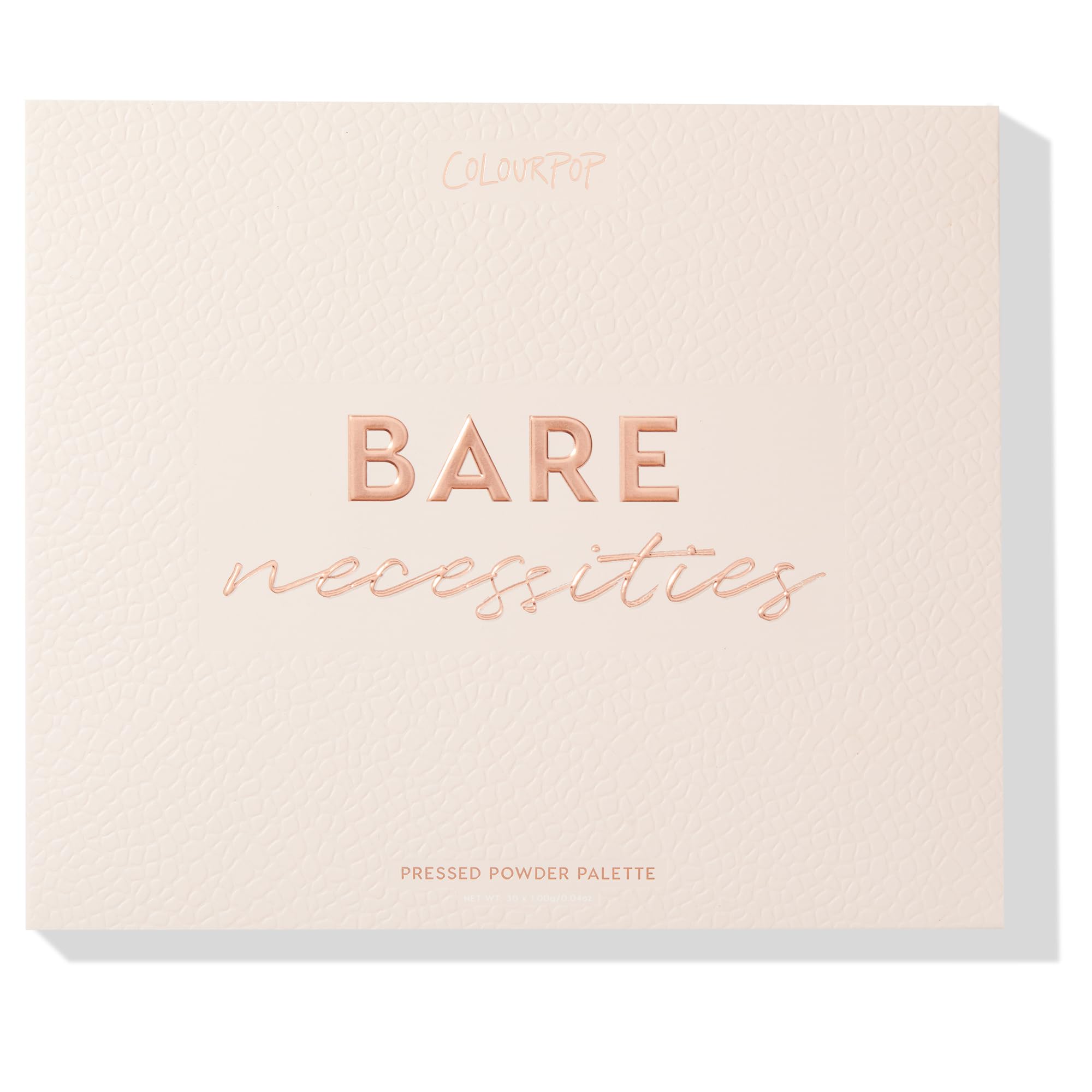 ColourPop Bare Necessities application setup with brushes delivers precise color payoff.