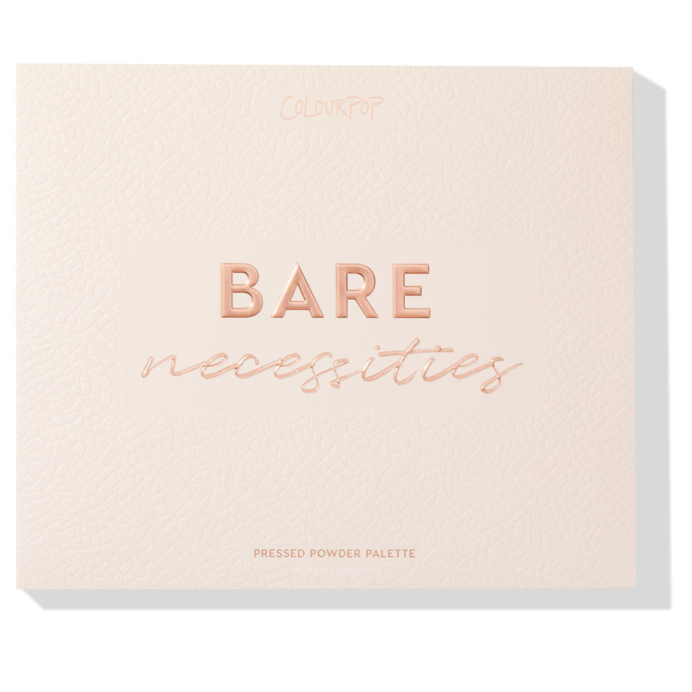 ColourPop Bare Necessities application setup with brushes delivers precise color payoff.