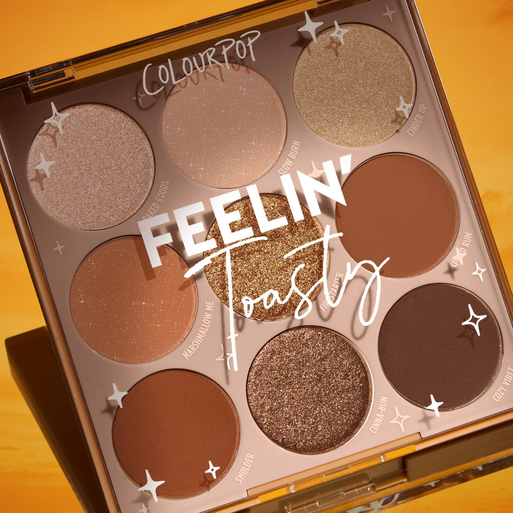 ColourPop Feelin' Toasty sombra vino para profundidad y definición.