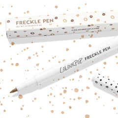 ColourPop Freckle Pen packaging highlighting a compact, travel-friendly design.