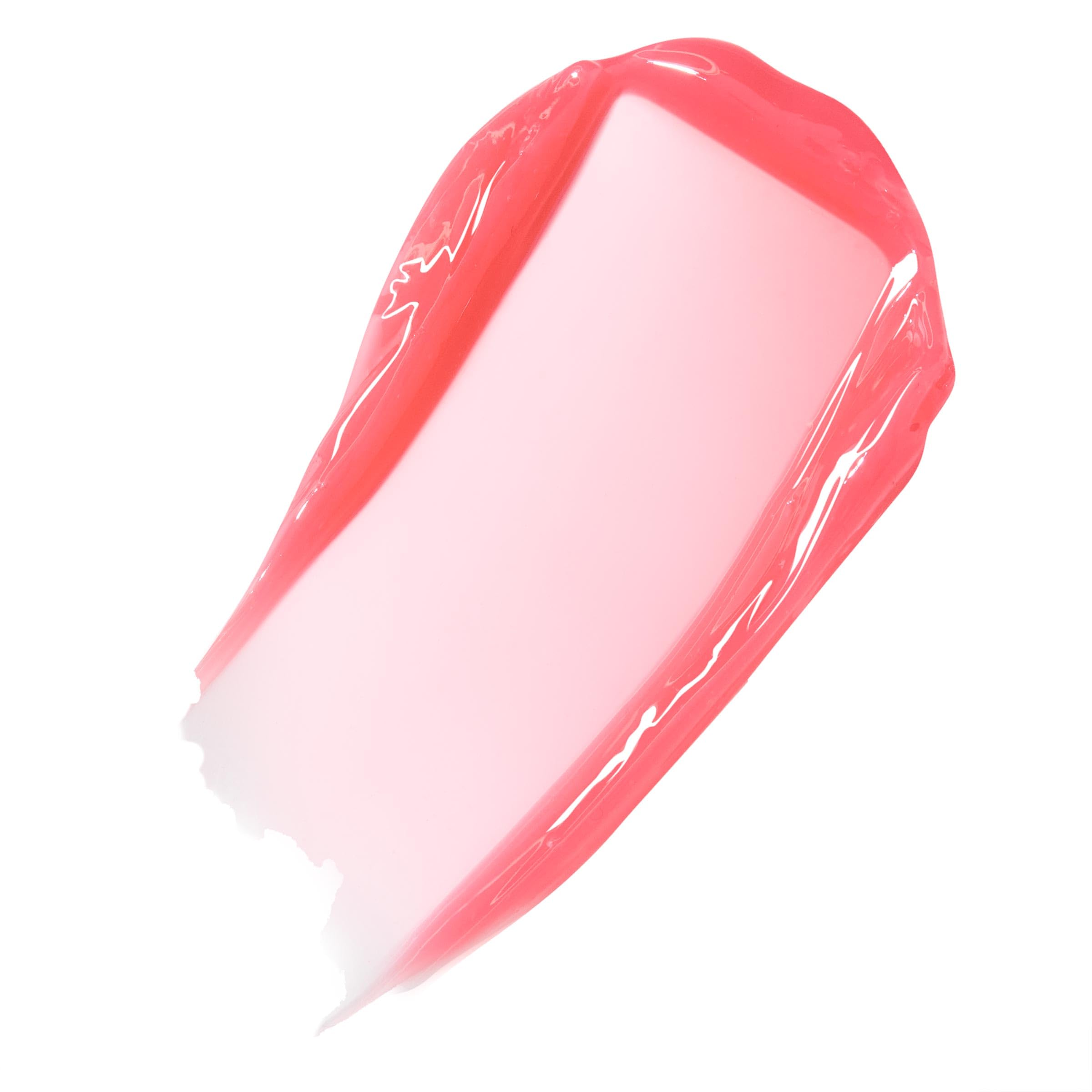 ColourPop Fresh Kiss gloss swatch showing ultra-shiny finish for lips.