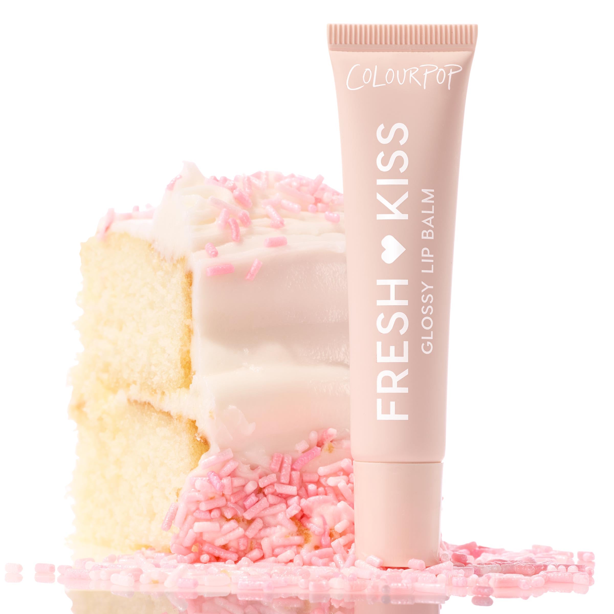 ColourPop Fresh Kiss layer over lipstick for added shine.