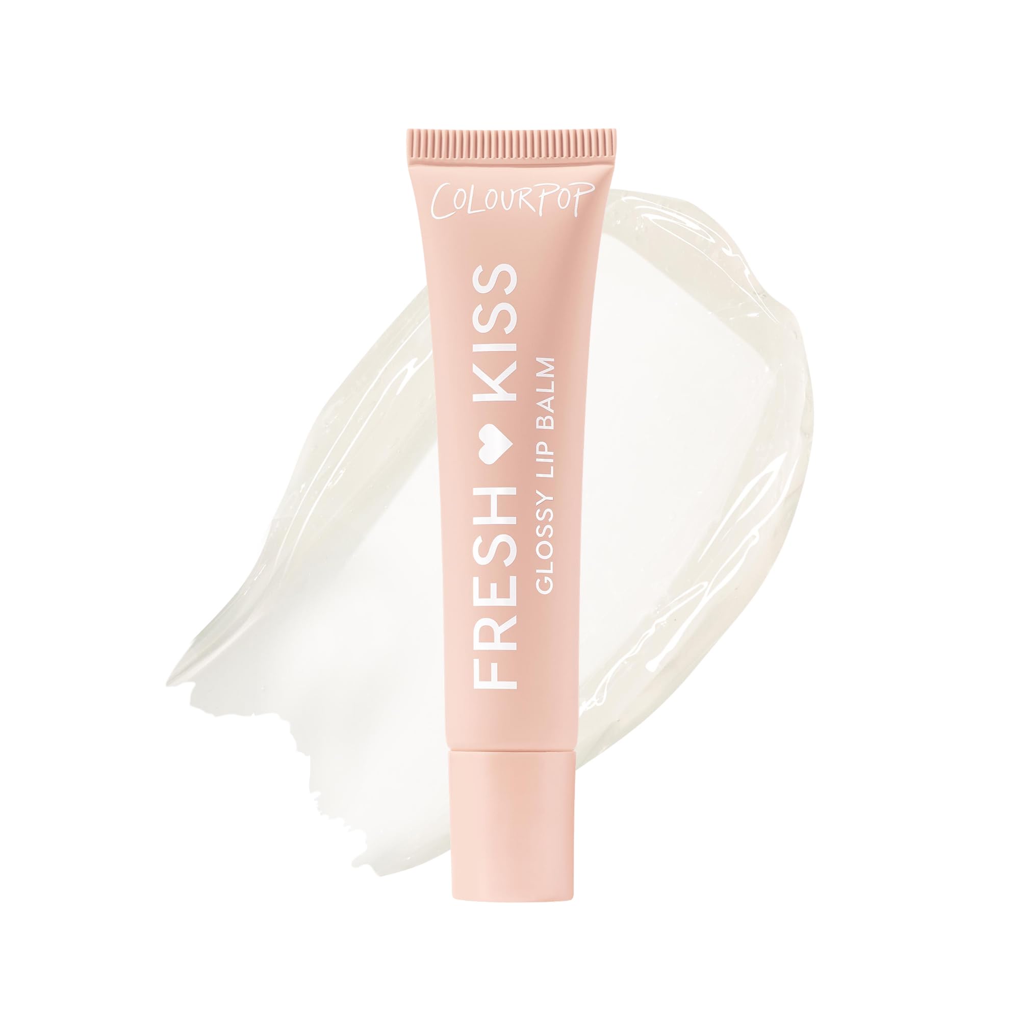 ColourPop Fresh Kiss Vanilla Cake gloss for smooth, hydrated lips.