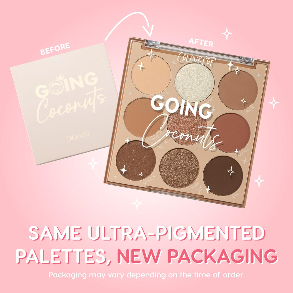 ColourPop Going Coconuts: tonos de transición para difuminar suavemente.