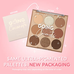 ColourPop Going Coconuts: tonos de transición para difuminar suavemente.