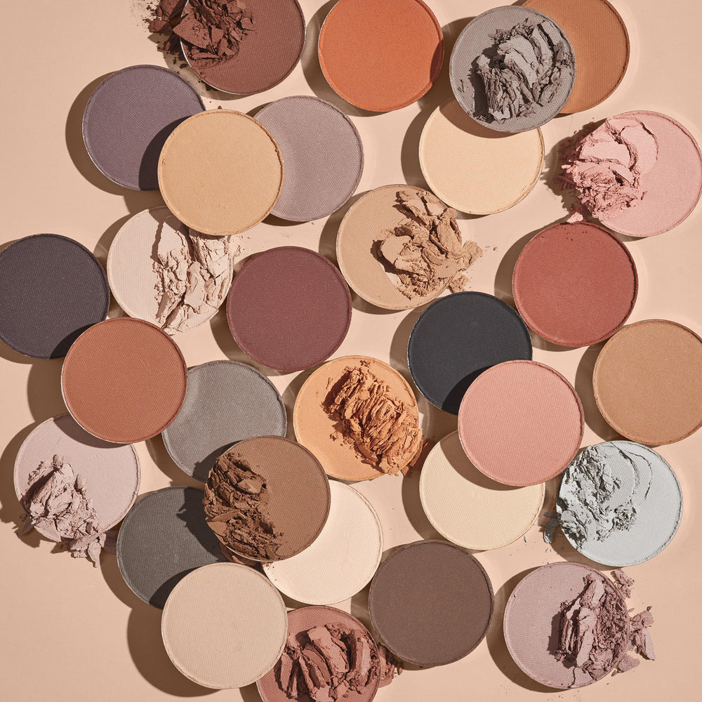 ColourPop Gone Matte palette swatch row shows rich color payoff and blendability.