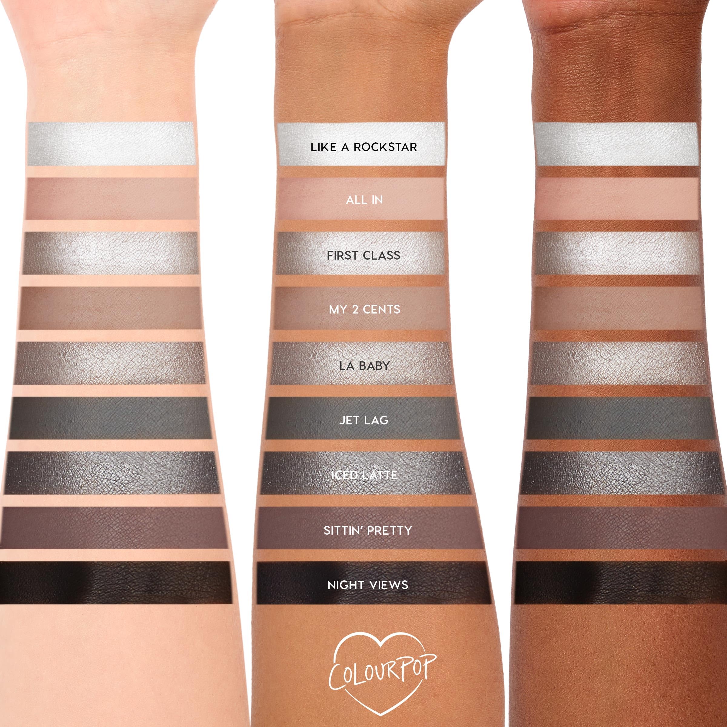 ColourPop Gone Metal: estuche compacto y fácil de transportar para retoques