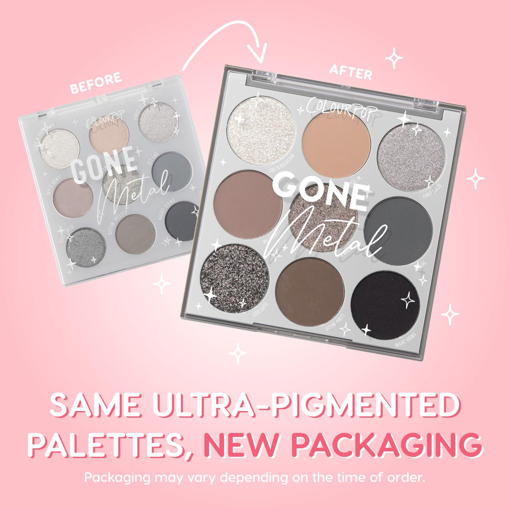 ColourPop Gone Metal: acabado de brillo y destellos para acentos llamativos