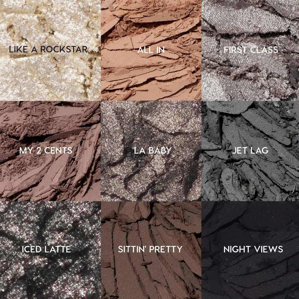 ColourPop Gone Metal: sombras mate satinadas para un acabado suave y elegante