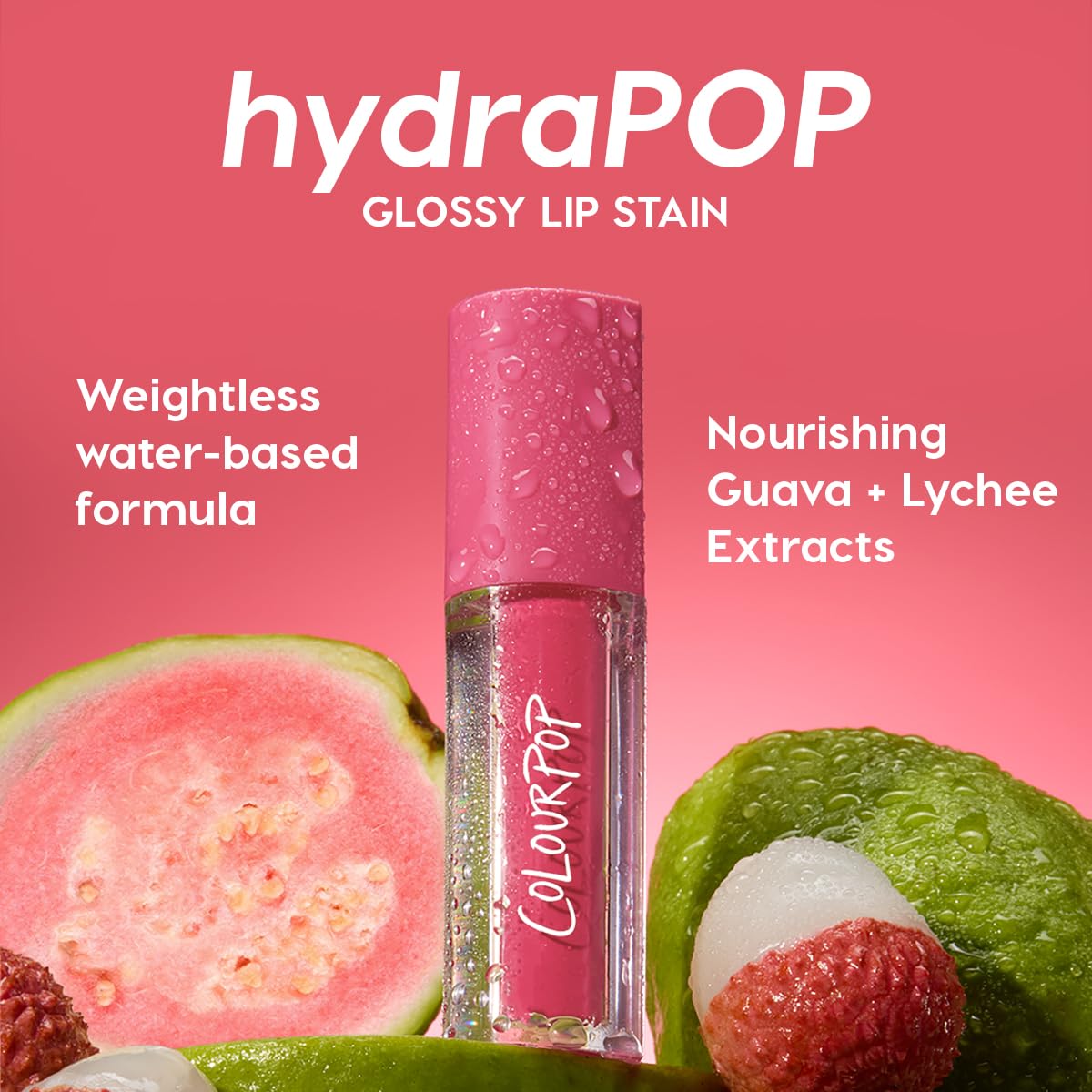 ColourPop HydraPop packaging with Baby Fox shade communicates cruelty-free beauty.