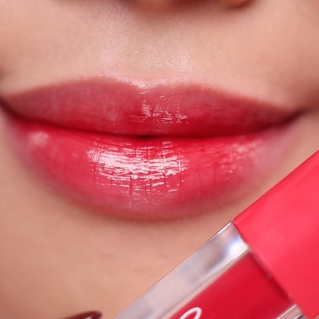 ColourPop HydraPop lip stain on lips delivers refreshing, comfortable wear.