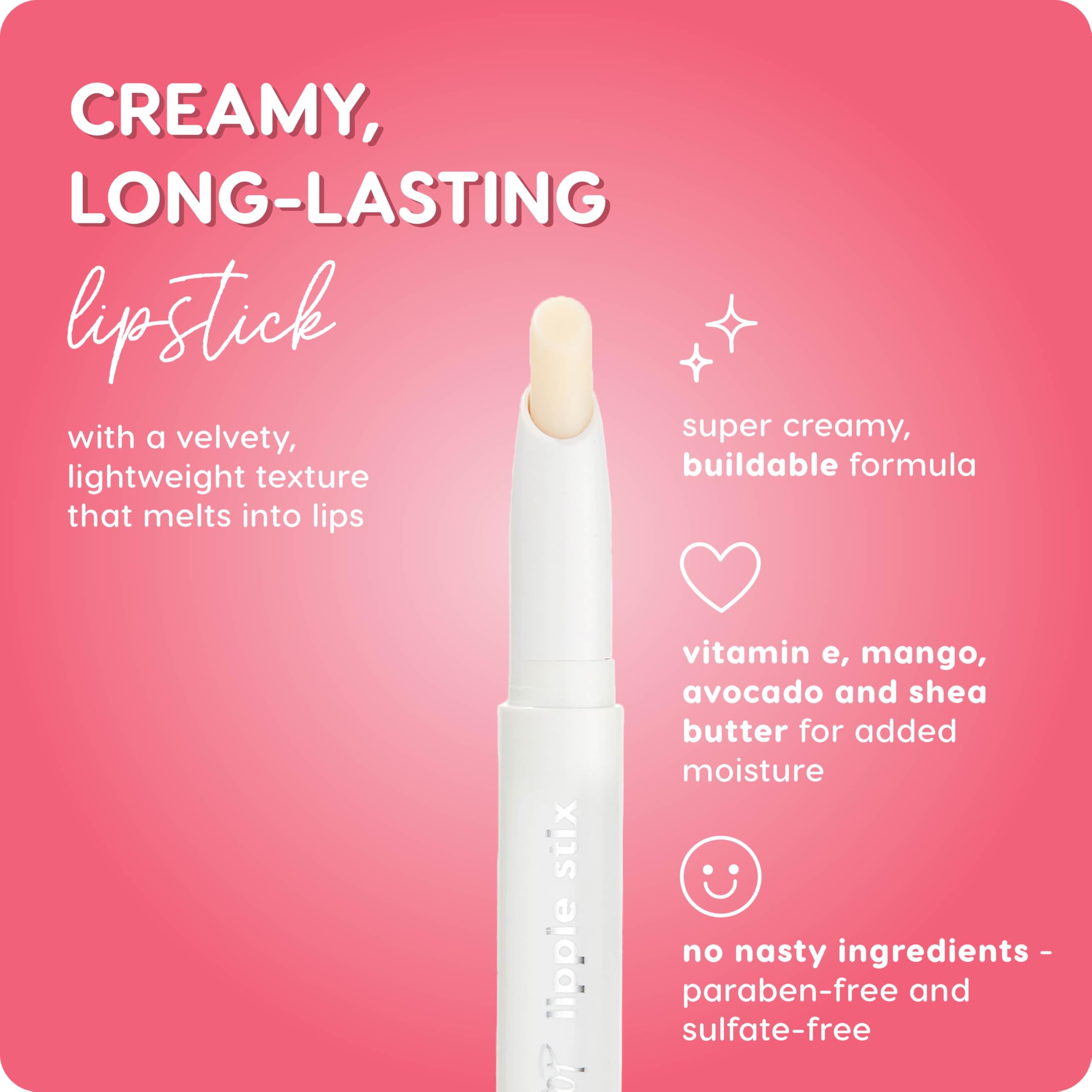 ColourPop Lippie Primer on lips, demonstration of smooth, moisturized base before lipstick.
