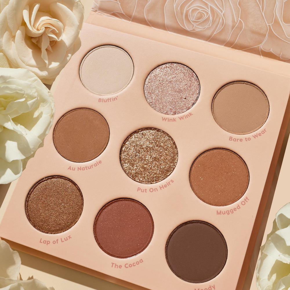 ColourPop Nude Mood: crea looks soft glam con brochas planas.