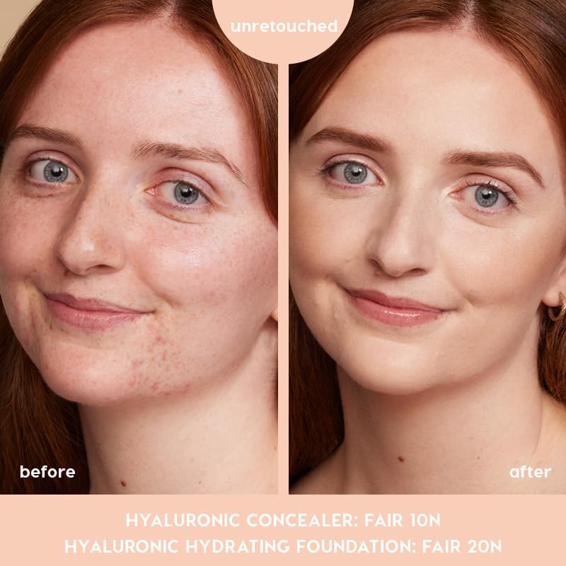 ColourPop Pretty Fresh under-eye close-up highlighting brightening effect