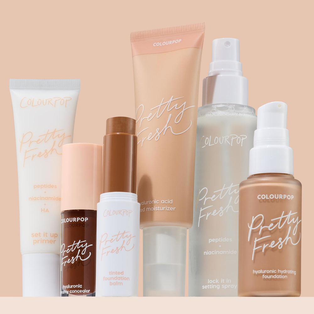 ColourPop Pretty Fresh envase elegante para transporte diario.