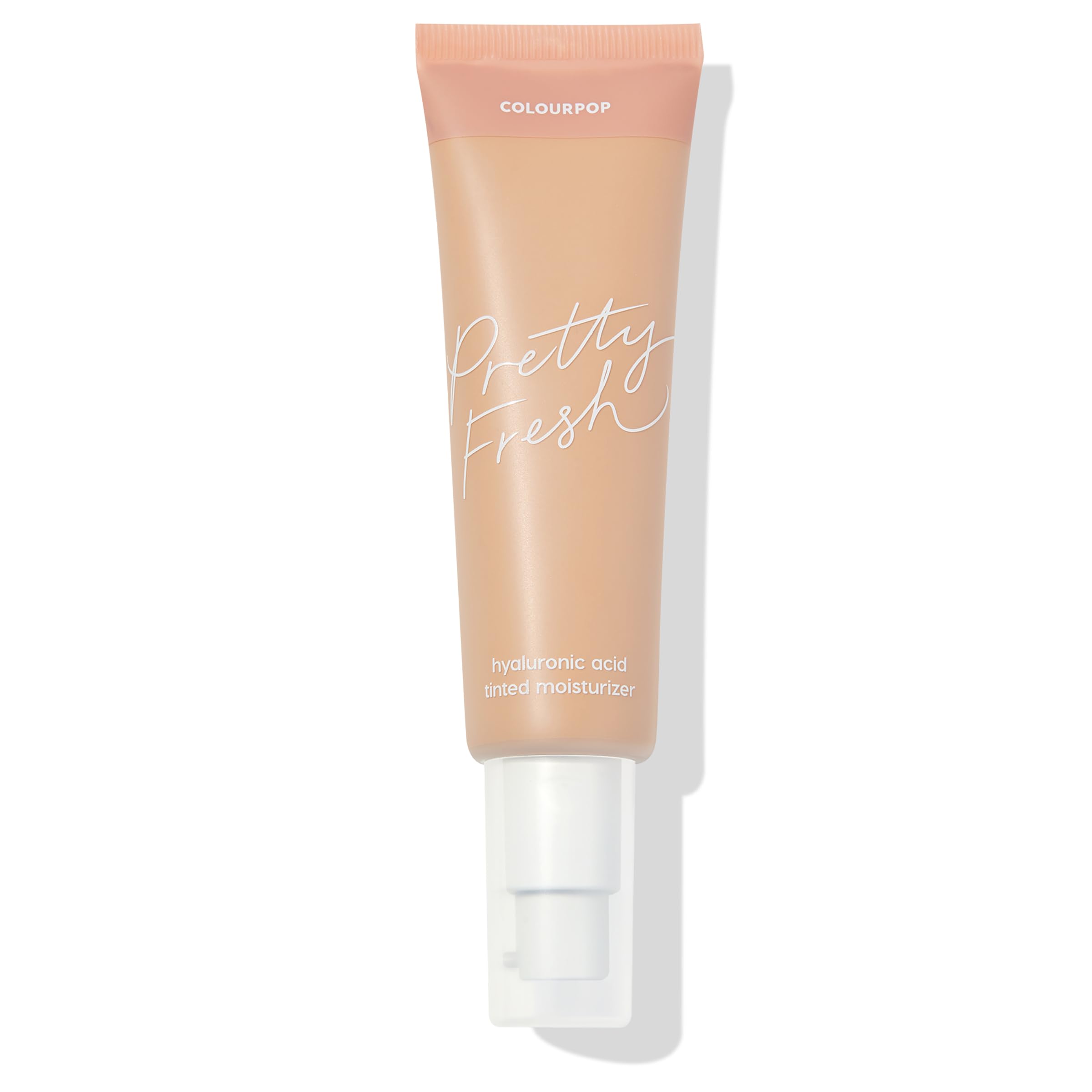 ColourPop Pretty Fresh hidrata con color en botella visible para uso diario.