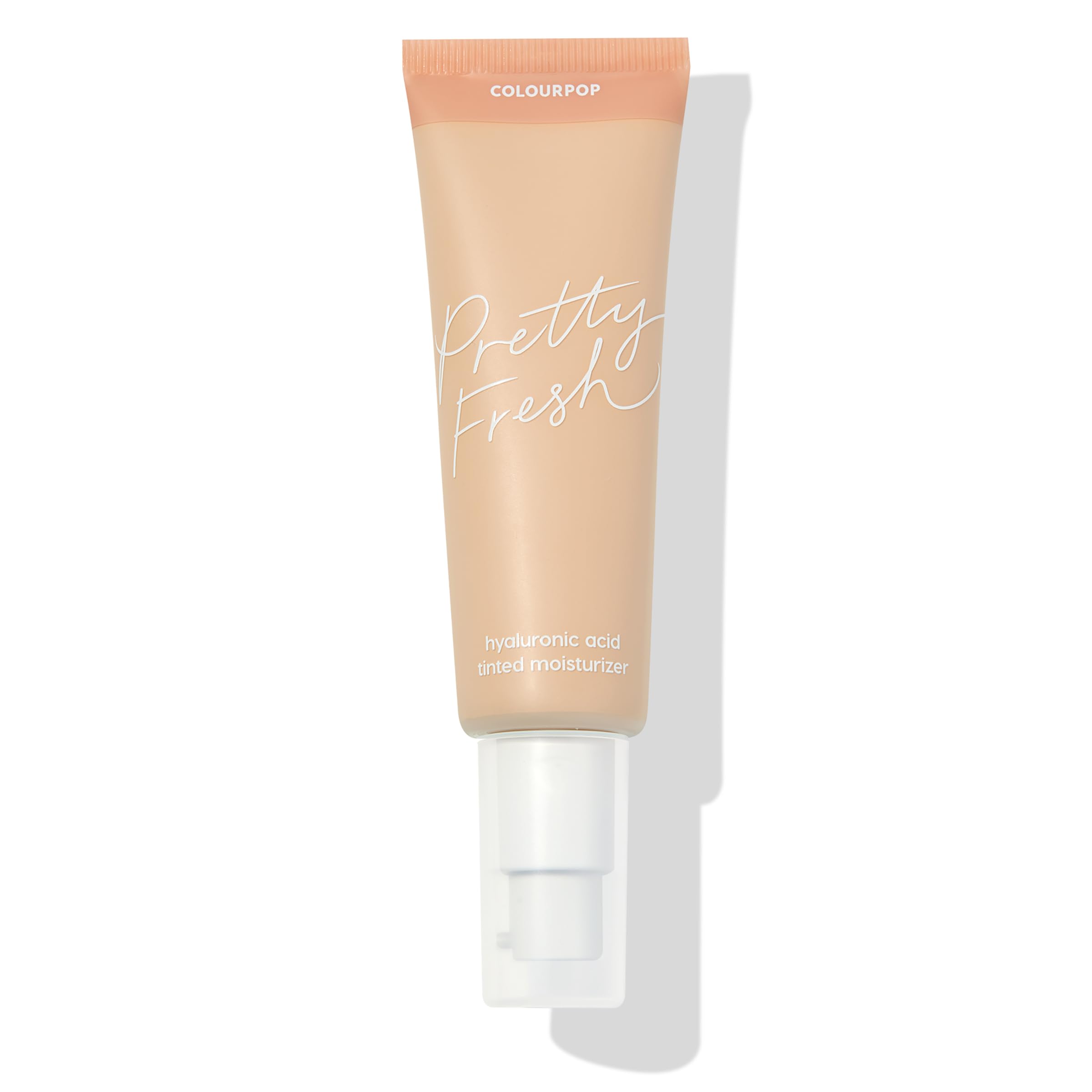 ColourPop Pretty Fresh Tinted Moisturizer: botella portátil para uso diario y piel suave
