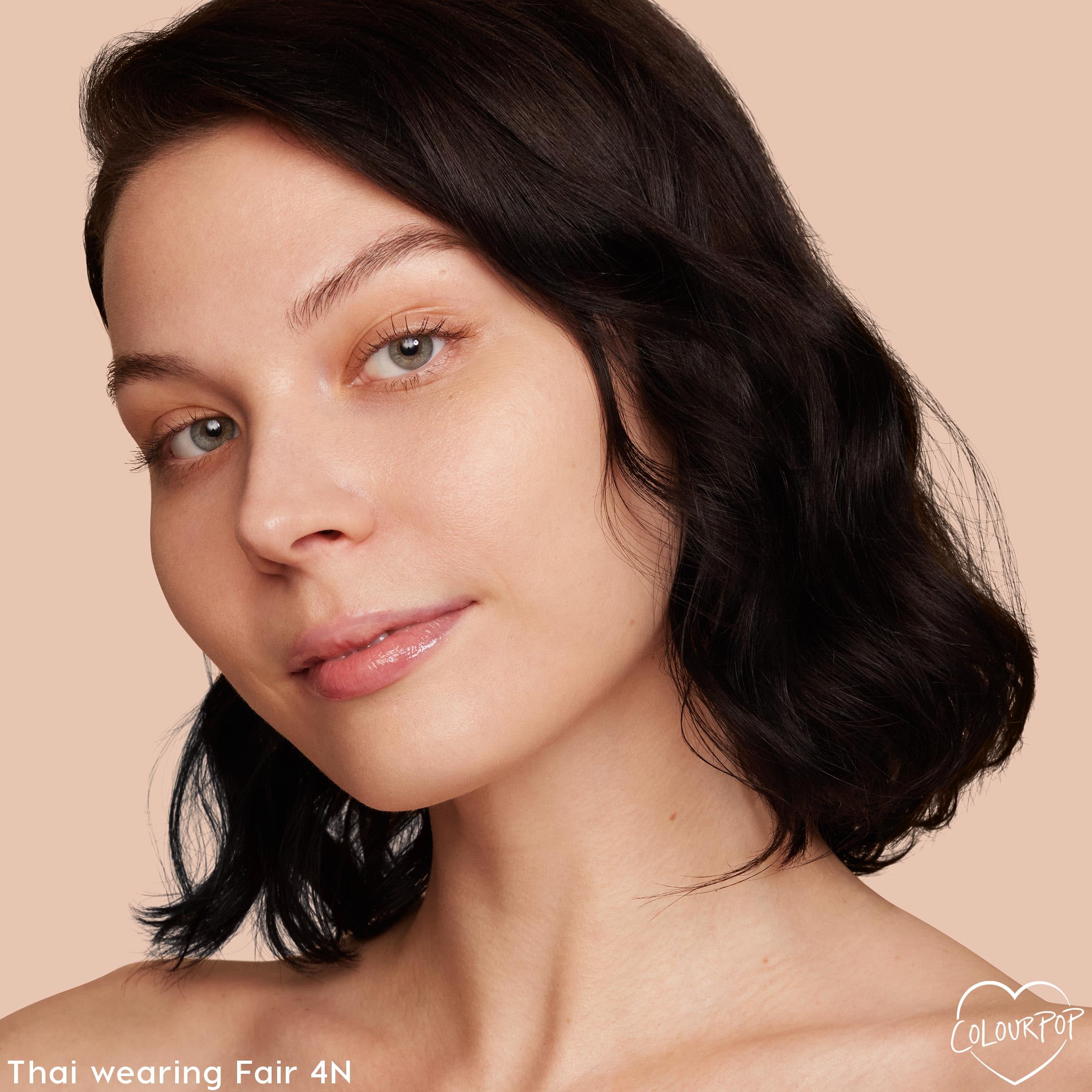 ColourPop Pretty Fresh Tinted Moisturizer: textura cremosa para cobertura ligera y rápida