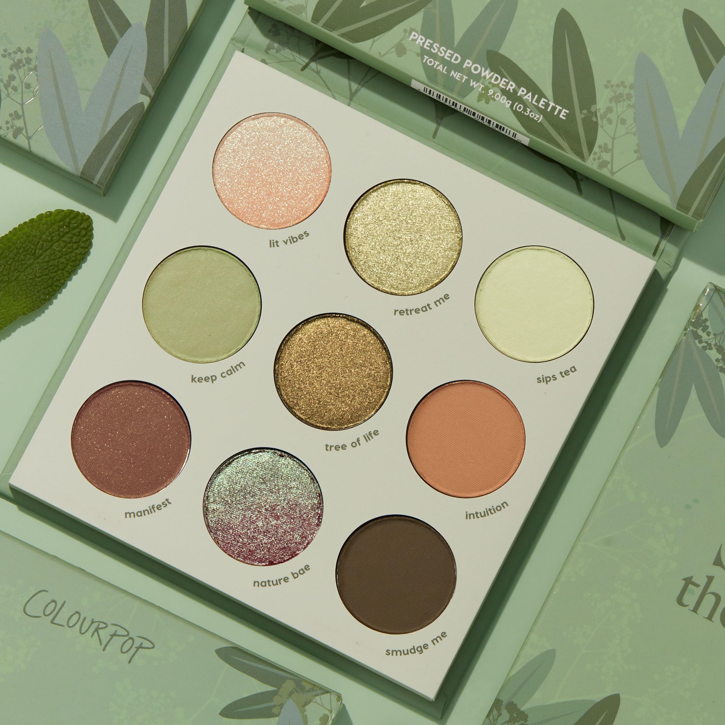 ColourPop Sage the Day mezcla suave para transiciones limpias y fluidas