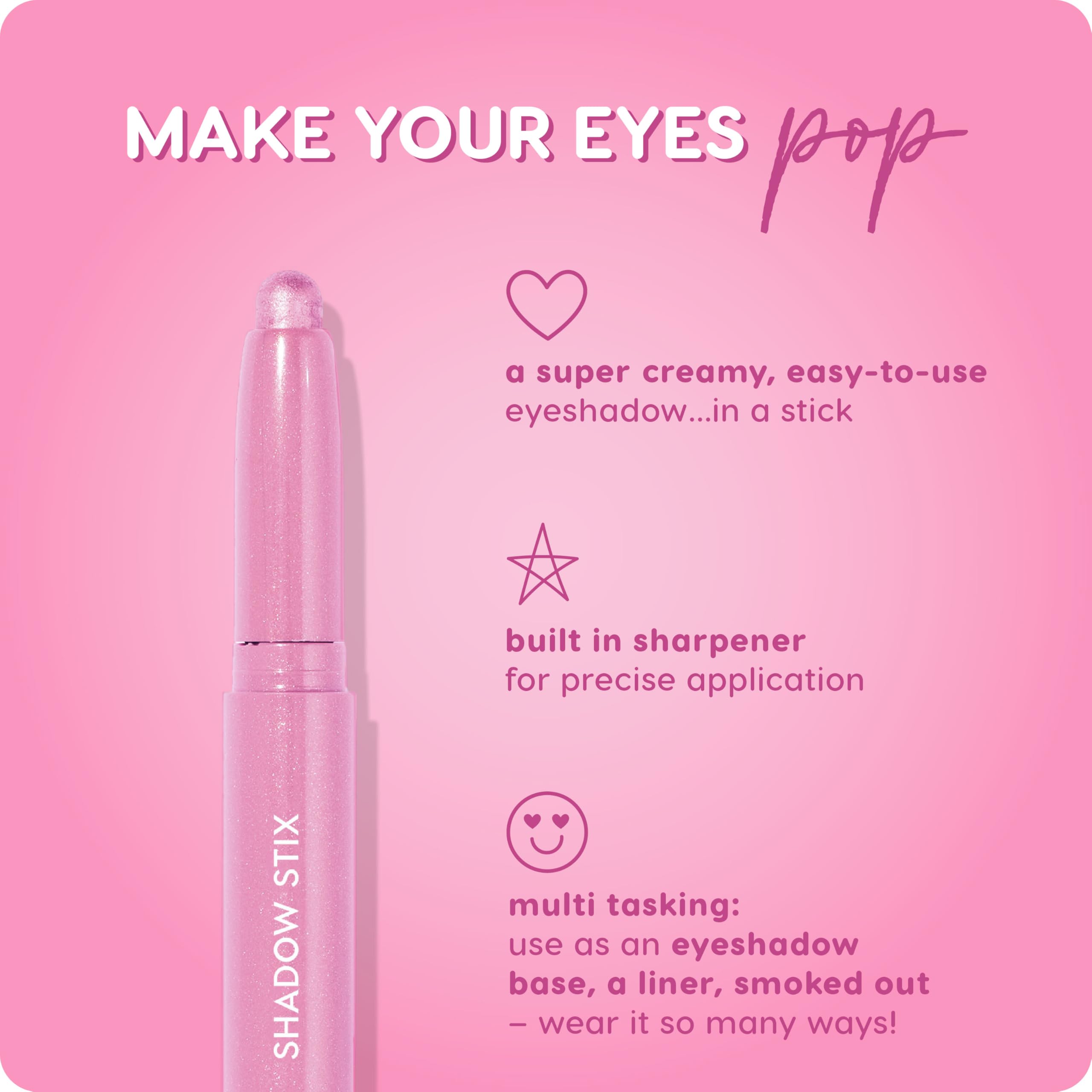 Applying ColourPop Shadow Stix on lid for smooth, effortless glide.